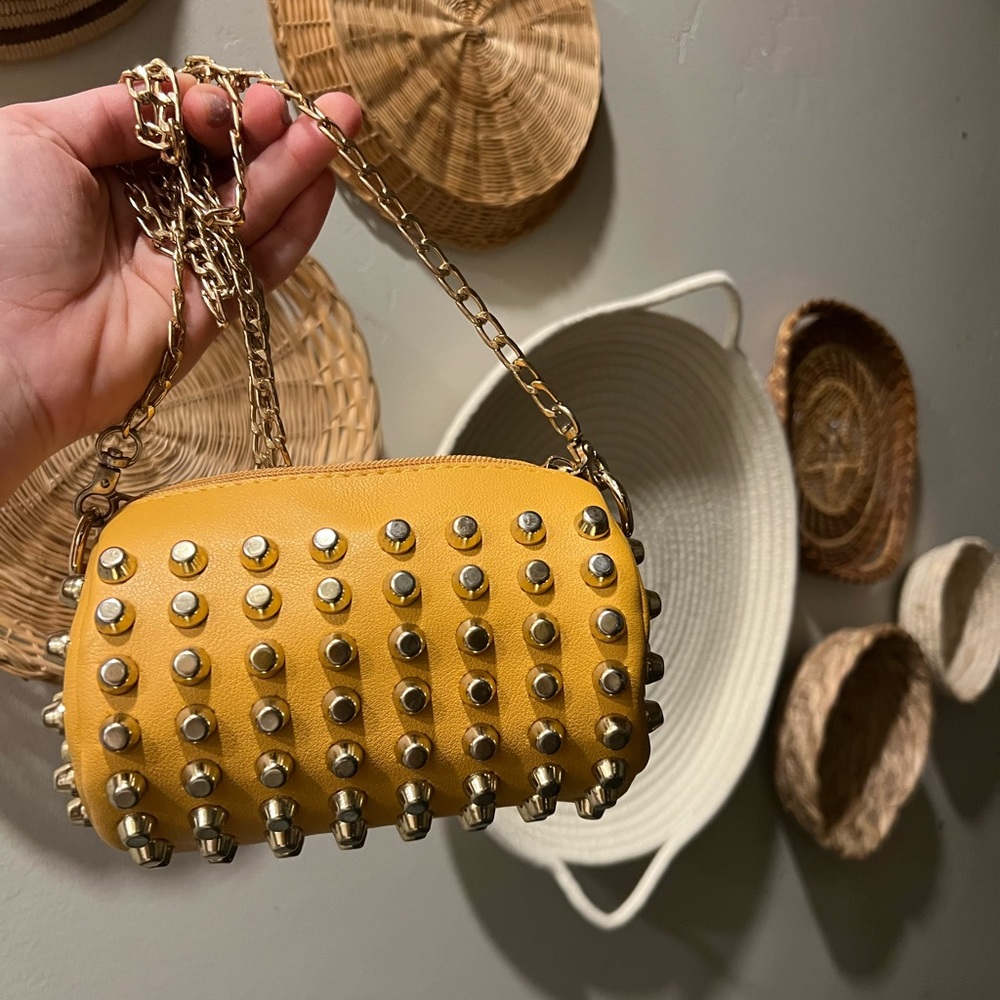 Mini Yellow Purse